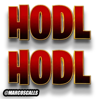 🤟 HODL
HODL
@MARCOScalls HODL, crypto, investment, meme, internet slang telegram sticker