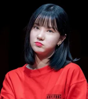 😪 YOUTH Coreano, Mulher, Rosto, Juventude, Pessoa, Mulher, Retrato telegram sticker