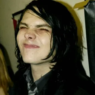 😍 Gerard Way gerard way, my chemical romance, emo, sänger, musiker, promi telegram sticker