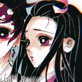 🌿 Nezuko Kamado Demon Slayer Anime, Nezuko, Demon Slayer, Manga, Charakter, Illustration whatsapp sticker