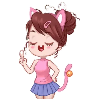 Prywinko chibi whatsapp stickers