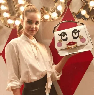 🥂 mode, sac, sac à main, femme, mannequin, accessoire whatsapp sticker