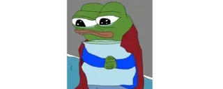 😭 Pepe the Frog Pepe de Kikker, Meme, Verdrietig, Personage, Internetcultuur whatsapp sticker