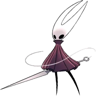 💋 Hornet Hollow Knight Hornet, Hollow Knight, Personaje, Videojuego, Insecto telegram sticker