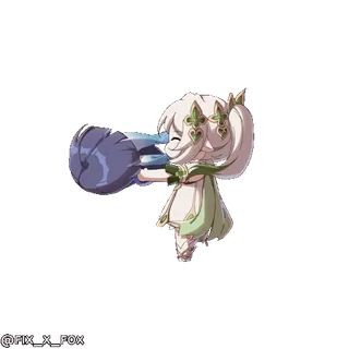 Genshin Impact @fixfox whatsapp stickers