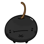 😐 과일, 올리브, 만화, 귀여운 telegram sticker
