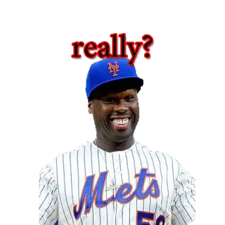🙃 really? Honkbal, Mets, Sport, New York Mets telegram sticker