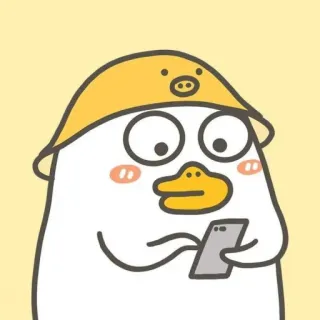 Duck Duck by @susuimut whatsapp stickers
