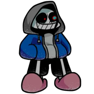 🆗 Sans Undertale Undertale, Sans, video game, cartoon whatsapp sticker