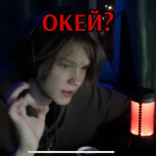 👌 ОКЕЙ? ok, question, person, russian, text telegram sticker