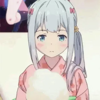 🖇 Izumi Sagiri Eromanga Sensei Anime, Gadis, Imut, Manga, Izumi Sagiri, Eromanga Sensei telegram sticker