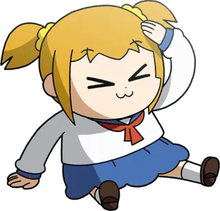 😖 anime, character, manga, cute, girl telegram sticker