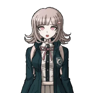 Chiaki Nanami telegram stickers