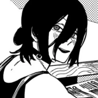 😀 Reze Chainsaw Man anime, manga, reze, chainsaw man, bomb girl telegram sticker
