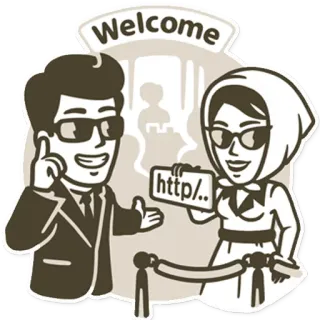🔵 Welcome
http://.. bienvenido, hombre, mujer, saludo, gafas de sol telegram sticker