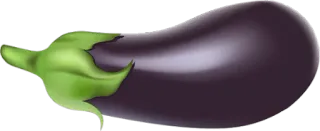🍆 ナス, 野菜, 食べ物 telegram sticker