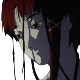 😎 Lain Iwakura Serial Experiments Lain Anime, Portrait, Fille, Lain, Serial Experiments Lain, Personnage whatsapp sticker