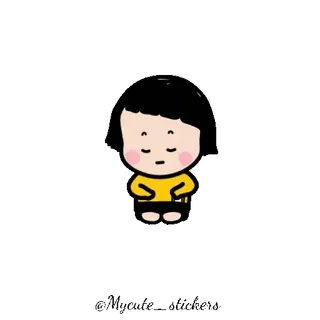 👧 telegram sticker