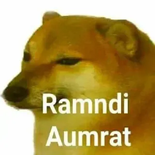 🔥 Ramndi
Aumrat telegram sticker