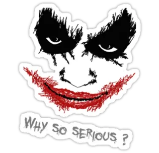 Joker by AMIN_RPG whatsapp stickers