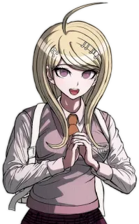 🙏 Kaede Akamatsu Danganronpa V3: Killing Harmony Anime, Manga, Gra wideo, Danganronpa, Kaede Akamatsu whatsapp sticker