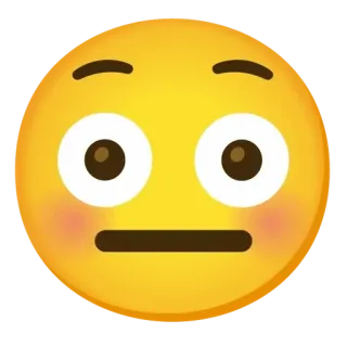 😐 Biểu tượng cảm xúc, Khuôn mặt, Trung tính, Biểu cảm telegram sticker