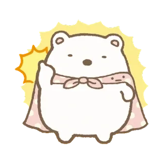 🍐 медведь, средний палец, обидный, мультик, милый whatsapp sticker