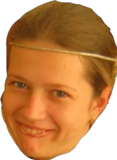 🤓 cara, persona, retrato, sonrisa, mujer telegram sticker