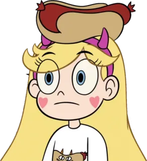 😐 Star Butterfly Star vs. the Forces of Evil การ์ตูน, ผู้หญิง, เจ้าหญิง, ฮอทดอก telegram sticker