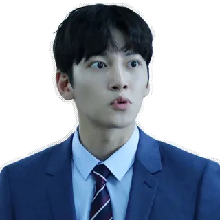 😚 ator coreano, terno, escritório, homem, expressão facial whatsapp sticker