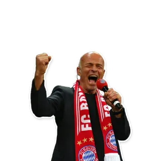 ⚽ football, soccer, scarf, microphone, fan, sports telegram sticker