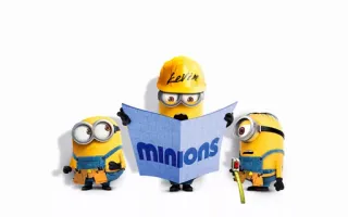 😐 Minions Despicable Me minions minions, despicable me, cartoon, funny, yellow, character telegram sticker