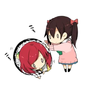 😊 Chibi, Anime, Kawaii, Lindo, Dibujo animado telegram sticker
