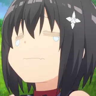 😣 Anime, Chica, Triste, Llorando, Manga, Emocional telegram sticker