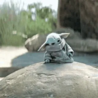 🛌 Grogu The Mandalorian Грогу, Малыш Йода, Мандалорец, Звездные войны telegram sticker