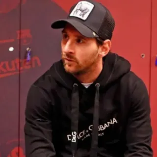 🎲 Lionel Messi นักฟุตบอล, ฟุตบอล, กีฬา, นักกีฬา, หมวก telegram sticker