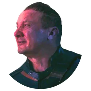 😭 man, crying, sad, tears, emotional, face telegram sticker