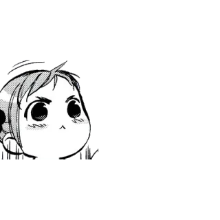 ✳️ Manga, Enojado, Lindo, Anime, Personaje telegram sticker