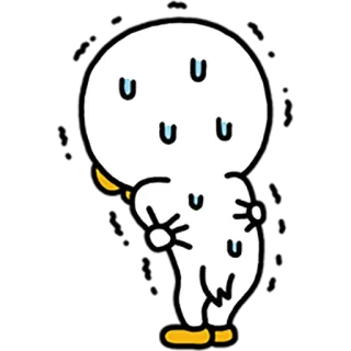 😥 uuu uuu, персонаж, стикер telegram sticker