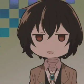 😇 Dazai Osamu Bungou Stray Dogs Anime, Manga, Dazai, Bungou Stray Dogs, Personnage, Dessin animé whatsapp sticker