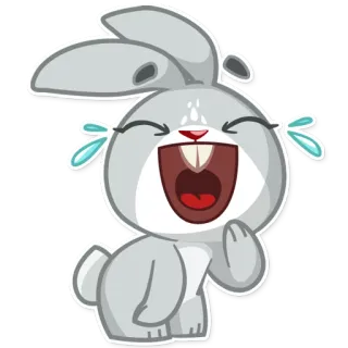 Boo the Bunny whatsapp stickers
