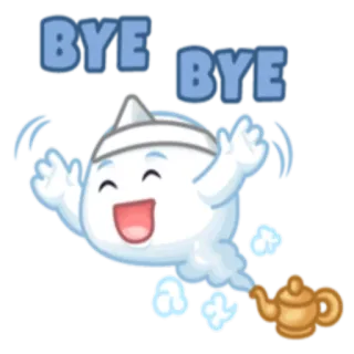 Призрак @StikerDi telegram stickers