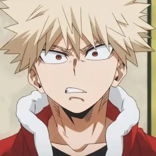 🤨 Bakugo My Hero Academia Anime, Personaje, Bakugo, My Hero Academia telegram sticker