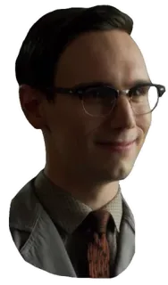 🙂 Edward Nygma Gotham Эдвард Нигма, Готэм, Риддлер, DC Comics, Детектив, Персонаж telegram sticker