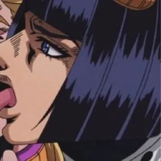 ❔ Bruno Bucciarati JoJo's Bizarre Adventure Anime, Charakter, Jojo, Aufkleber telegram sticker
