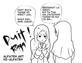 😱 DUIT RAYA
TAHUN NI
SIKIT LAA..
BAGI RM1..
MNE CUKUP...
Puit!
Raya
ALFATEH ART
HZ-ALFATEH
BERINGAT LA
SIKIT..
KO TU TUA
DA..PATUTNYE
TAHUN NI ΚΟ
YG BG... Duit Raya, Malaio, Muçulmano, Islão, Festival, Cultura, Ramadão telegram sticker