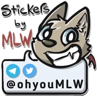 XTheFox telegram stickers