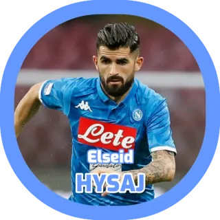 🇦🇱 Lete Elseid HYSAJ calcio, football, atleta, napoli, hysaj telegram sticker