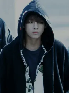 🎐 kpop, v, bts, kim taehyung, moda, coreano whatsapp sticker