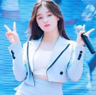 💗 Frau, Sängerin, K-Pop, Asiatin, Künstlerin, Promi, Porträt, Idol telegram sticker